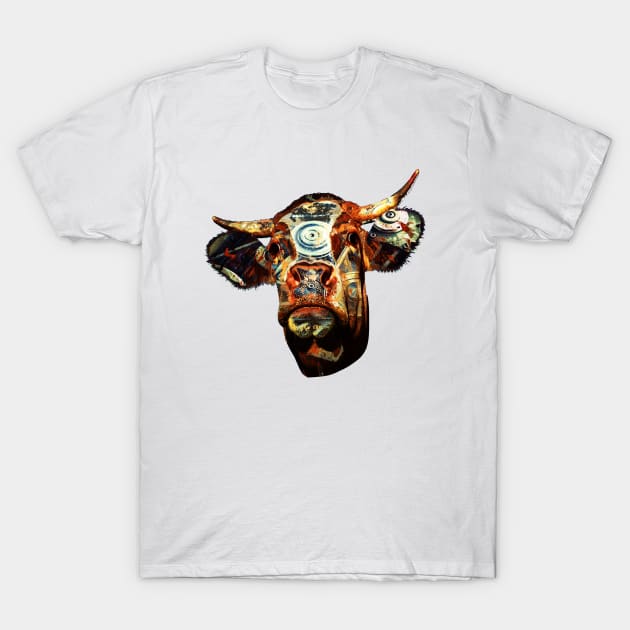 Cow T-Shirt by valentinahramov